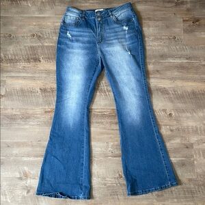 VIPones Women’s Flare Jeans - Size 14